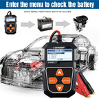KONNWEI KW208 Car TFT Color Screen Battery Tester Support 8 Languages, KW208