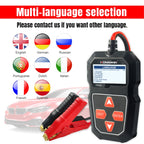 KONNWEI KW208 Car TFT Color Screen Battery Tester Support 8 Languages, KW208