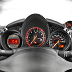 Car Carbon Fiber Dashboard Panel Decorative Sticker for Nissan 370Z Z34 2009-, Left and Right Drive Universal, Dashboard Panel