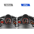Car Carbon Fiber Dashboard Panel Decorative Sticker for Nissan 370Z Z34 2009-, Left and Right Drive Universal, Dashboard Panel