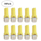 30 PCS T5 1LED SMD-5050 Car Modification LED Indicator Light Yellow Light, A3893