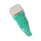 30 PCS T5 1LED SMD-5050 Car Modification LED Indicator Light Green Light, A3895