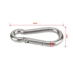 RV Trailer Spring Safety Rope Breakaway Cable, M8 x 80mm, M10 x 100mm