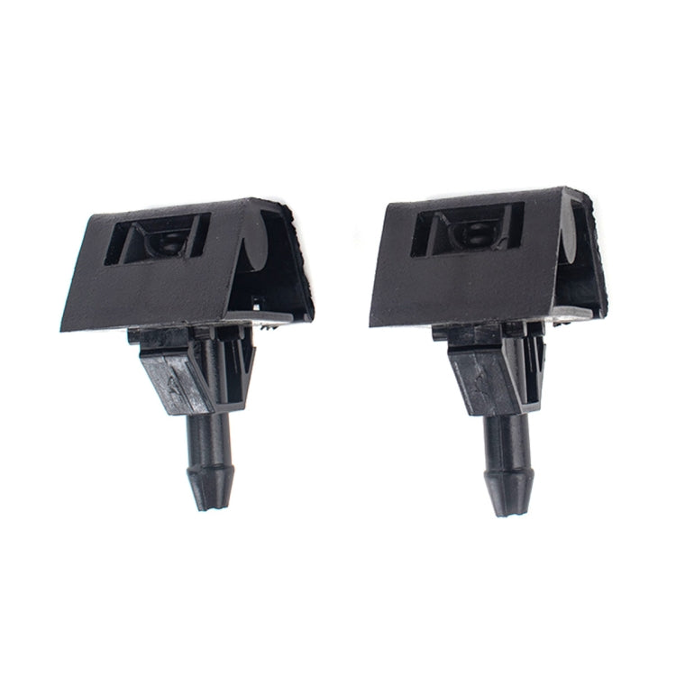 2 PCS Car Front Windshield Washer Wiper Jet Water Spray Nozzle 28932-JD000 for Nissan Qashqai /  Qashqai +2 J10 / Dualis / Dualis +2 2007-2013, For Nissan