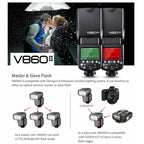 Godox V860IIO 2.4GHz Wireless 1/8000s HSS Flash Speedlite Camera Top Fill Light for Olympus DSLR Cameras, V860IIO for Olympus