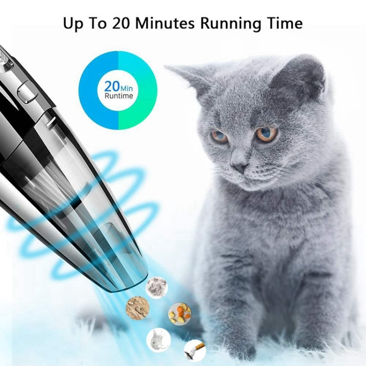 R-6053 6000Pa Multi-function USB Charging Car Handheld Wireless Vacuum Cleaner Dust Collector Cleaning Tools, R-6053