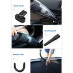 R-6053 6000Pa Multi-function USB Charging Car Handheld Wireless Vacuum Cleaner Dust Collector Cleaning Tools, R-6053