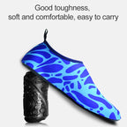 Non-slip Wear-resisting Thick Rubber Sole Diving Shoes and  Socks, One Pair, L, XL, XXL, XXXL
