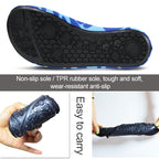 Non-slip Wear-resisting Thick Rubber Sole Diving Shoes and  Socks, One Pair, L, XL, XXL, XXXL