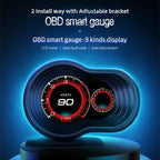 F9 OBD2 Car HUD Head-up Display Speed / Water Temperature / Voltage Display, F9 OBD2