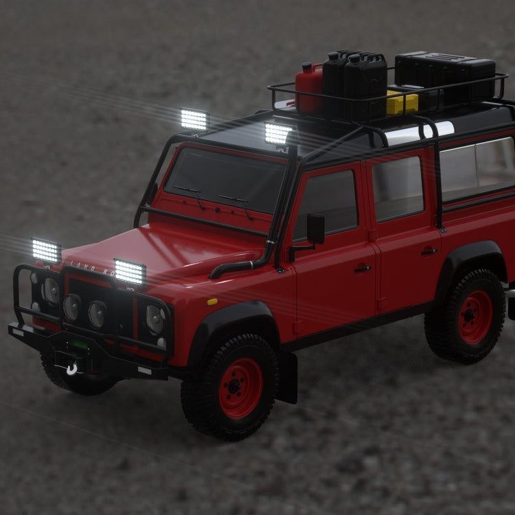 WUPP CS-1242A1 Car 4 inch Square 32LEDs Highlight Work Light Modified Front Bumper Lamp Spotlight, CS-1242A1