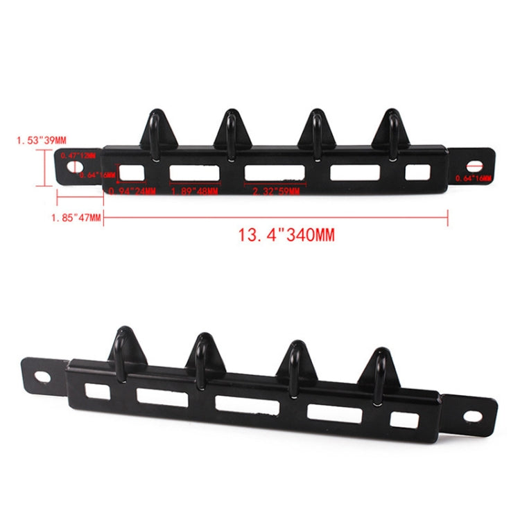 Car Seat Reinforcement Bracket Racing Slide Rail Seat Belt Holder for Toyota 86BRZ, EM1026