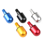 2 PCS Car Rear Anti-collision Tail Cone for Mercedes Benz Smart 2009-2014, Round (Black), Round (Gold), Round (Blue), Round (Red), Round (Silver)