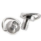 BEXIN LS076 2 PCS Quick Release Plate Screws 1/4 inch -20 Adapter Mount Screws, LS076