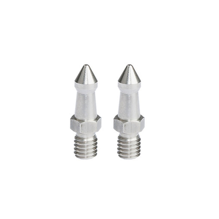 BEXIN LS036 2PCS Stainless Steel 3/8 inch Feet Screws For SLR Tripod, LS036