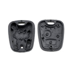 Car Key Case for Peugeot 2-button Straight Board with 206 Socket, without Blade, For Peugeot