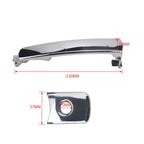 A5404-01 Car Left Front Outside Door Handle 80640-CA012 for Nissan, A5404-01