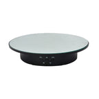 20cm USB Electric Rotating Turntable Display Stand Video Shooting Props Turntable for Photography, Load: 8kg, 20cm(Black Mirror), 20cm (White Mirror)