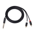 3685 6.35mm Male to Double RCA Male Stereo Audio Cable, 1.5m, 3m, 5m