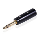 LZ1166G 6.35mm Stereo Male to XRL Male Audio Adapter Microphone Stereo Speaker Connector, LZ1166G