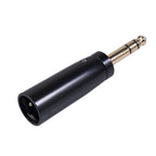 LZ1166G 6.35mm Stereo Male to XRL Male Audio Adapter Microphone Stereo Speaker Connector, LZ1166G