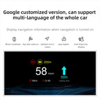 T1 5.1 inch Car HUD Head-up Display Overspeed Alarm / Remaining Battery Percentage Display for Tesla Model 3 / Y, T1  HUD