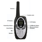 1 Pair RETEVIS RT628 0.5W US Frequency 462.550-467.7125MHz 22CHS Handheld Children Walkie Talkie, RT628(White), RT628(Red), RT628(Black)