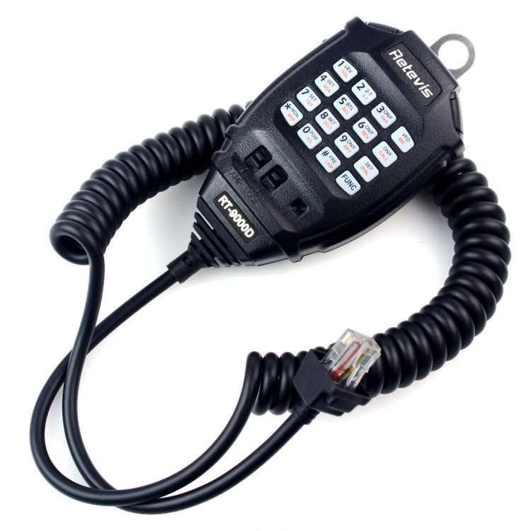 RETEVIS RT-9000D 136-174MHz 200CHS 8 Group Scrambler Car Walkie Talkie, 136-174MHz