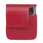 Solid Color PU Camera Bag with Shoulder Strap for Fujifilm Instax mini 90, For Fujifilm Instax mini 90