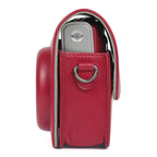Solid Color PU Camera Bag with Shoulder Strap for Fujifilm Instax mini 90, For Fujifilm Instax mini 90