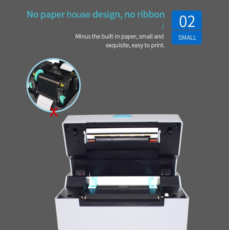 POS-9220 100x150mm Thermal Express Bill Self-adhesive Label Printer, USB with Holder Version,, USB,EU Plug, USB,US Plug, USB,UK Plug