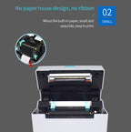 POS-9220 100x150mm Thermal Express Bill Self-adhesive Label Printer, USB with Holder Version,, USB,EU Plug, USB,US Plug, USB,UK Plug
