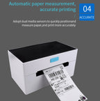 POS-9220 100x150mm Thermal Express Bill Self-adhesive Label Printer, USB with Holder Version,, USB,EU Plug, USB,US Plug, USB,UK Plug