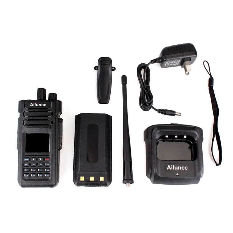RETEVIS HD1 136-174&400-480MHz&76-107.95MHz 3000CHS Dual Band DMR Digital Waterproof Two Way Radio Handheld Walkie Talkie,, HD1,US Plug, HD1,EU Plug