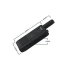 1 Pair RETEVIS RT18 16CHS FRS Dual PTT Handheld Walkie Talkie, US Plug, RT18, US Plug