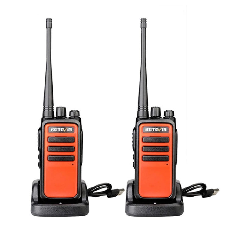 1 Pair RETEVIS RT666 PMR446 16CHS License-free Two Way Radio Handheld Walkie Talkie, EU Plug, RT66, EU Plug
