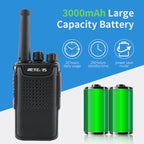 RETEVIS RT67 0.5W PMR446 16CHS Two Way Radio Mini Handheld Walkie Talkie, EU Plug, RT67, EU Plug