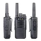 1 Pair RETEVIS RT668 0.5W PMR446 16CHS Two Way Radio Handheld Walkie Talkie, EU Plug, RT668