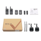 1 Pair RETEVIS RT668 0.5W PMR446 16CHS Two Way Radio Handheld Walkie Talkie, EU Plug, RT668