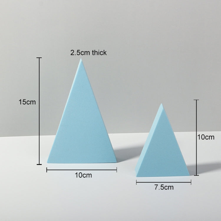 Geometric Cube Solid Color Photography Photo Background Table Shooting Foam Props, 2 x Triangles Combo Kits, 18 x 2cm Hexagon, 7 x 7 x 6cm Cuboid, 7cm Round Ball + 5cm Round Ball, Cube Embedded Combo Kits, 2 x Door Combo Kits, Ladder Combo Kits        ...