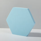 Geometric Cube Solid Color Photography Photo Background Table Shooting Foam Props, 18 x 2cm Hexagon, 7 x 7 x 6cm Cuboid, 7cm Round Ball + 5cm Round Ball, 2 x Triangles Combo Kits, Cube Embedded Combo Kits, 2 x Door Combo Kits, Ladder Combo Kits        ...