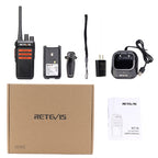 RETEVIS RT76 5W 30CHS GMRS Two Way Radio Handheld Walkie Talkie, US Plug, RT76