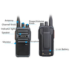 1 Pair RETEVIS RB17 462.5500-462.7250MHz 16CHS FRS License-free Two Way Radio Handheld Walkie Talkie, US Plug, RB17