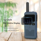 RETEVIS RB19 462.5500-467.7125MHz 22CHS FRS License-free Two Way Radio Handheld Walkie Talkie, US Plug, RB19