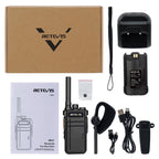 RETEVIS RB37 US Frequency 462.5625-467.7125MHz 22CHS FRS License-free Two Way Radio Handheld Bluetooth Walkie Talkie, RB37