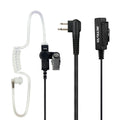 RETEVIS M 2 Pin Long Clip Air Guide Covert Acoustic Tube Earpiece Speaker Microphone, M Long Clip