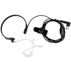 RETEVIS M Throat PTT Covert Acoustic Tube Earphone Speaker Microphone, M Throat