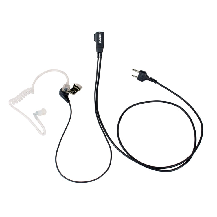 RETEVIS C9019 2 Pin Covert Acoustic Tube In-line Air Guide Earphone Microphone for Midland Radio, C9020