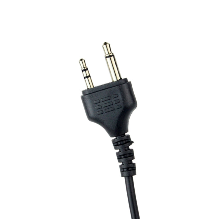 RETEVIS C9019 2 Pin Covert Acoustic Tube In-line Air Guide Earphone Microphone for Midland Radio, C9020
