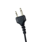 RETEVIS C9019 2 Pin Covert Acoustic Tube In-line Air Guide Earphone Microphone for Midland Radio, C9020